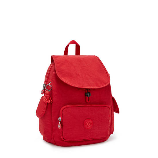 Kipling City Pack Small Rugzak Rood | BE 1509VR